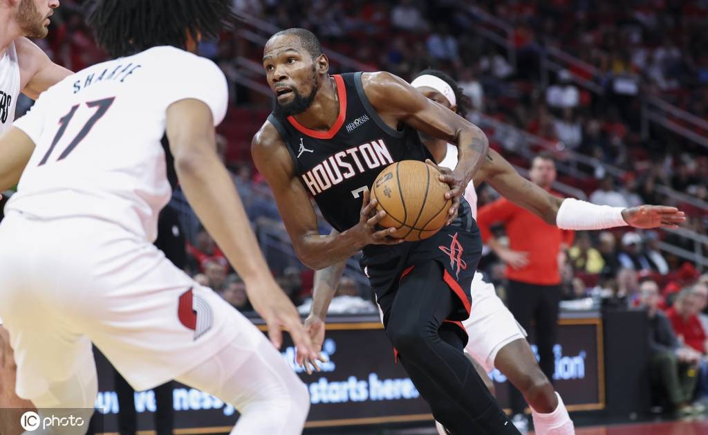 皇冠登3代理出租_杜兰特30分申京25+10+9 火箭大胜开拓者取三连胜