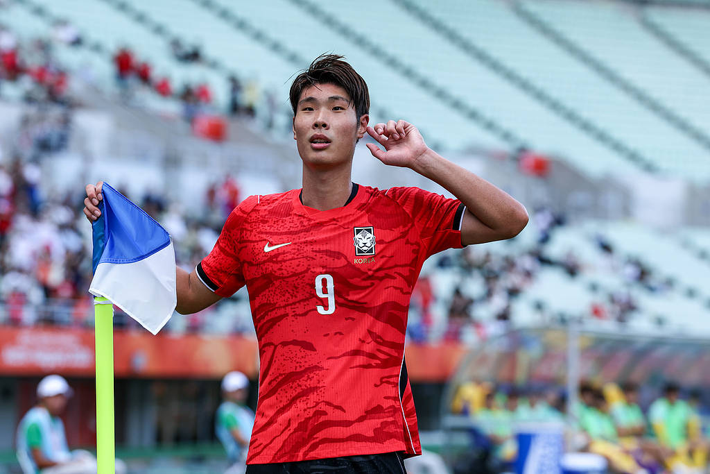 皇冠足球平台代理_惜败皇冠足球平台代理!亚运会-王钰栋破门 U23国足1-2遭韩国逆转无缘决赛